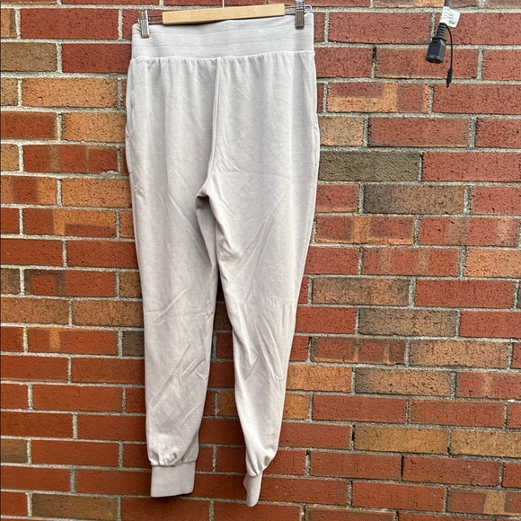Danskin Light Gray Ribbed Joggers | Size XS - Picture 2 of 4